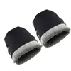 Pièces de poussette, 1 paire de gants d'hiver chauds, chariot de voiture, jour de neige, imperméables pour une utilisation en extérieur (noir)