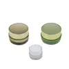 Glänzende Acryl -Plastikflasche Creme Jar 5g 10g 15g 30g für kosmetische Verpackungsbehälter Gold weiße PXMeq