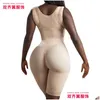 Vita Pancia Shaper Donne Faja Fl Corpo Shapewear Con Maniche Reggiseno Ad Alta Compressione Colombianas Sha Cintura Kim Kardashian Skim Addome Cor Dh4W2