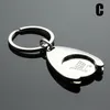 Shopping Carts Token Keychain Metal Portable Shopping Trolley Token Keyrings Key Hook Key Ring Coin Holder