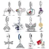 925 charm beads accessories fit pandora charms jewelry Beads High Quality Jewelry Gift Wholesale Inlaid Zircon