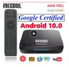 MECOOL KM9 PRO Google Certified Android10 4GB 32GB KM2 2GB 16GB AMLOGIC S905X2 9.0 KM3 ATV 4G 64G 4K SMART TV BOX