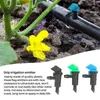 Watering Equipments 180Pcs Drip Emitter Garden Flag Irrigation Drippers In 3 Sizes 1 GPH 2 4 Per Hour For Trees Shrubs