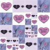 Cartoon Accessoires Pp Fictie Badge Be Cool Honey Bunny Broche -Cture Movie Fangirls Sweet Pink Heart Decor Drop Delivery Baby Kids M Dhliv