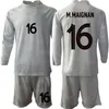 National Team 22-23 French GK Kids Alphonse Areola Jersey Soccer Set Long Sleeve Goalkeeper Mike Maignan Peyraud-Magnin Hugo Lloris Steve Mandanda Football Shirt