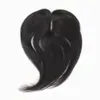 Bangs Clip in Natural Human Hair Fringe Pieces Middle Part Brasiliansk förlängning Topper för kvinnor Förlust 10 tum icke-remy droppleverans pro dhlep