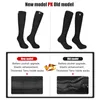 Sports Socks Savior Heat Heated Socks for Women Winter Rechargeable Electric Heated Skiing Socks with Battery Sports Heaters Man Thermal Sock 231124