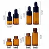 Eye Dropper Bottle Empty Tincture Bottles for Essential Oils Droppers Containers Refillable Glass Dropper Uinco