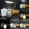 Nocne światła kreatywne lampy nocne LED Cartoon Totoro kształt lampy USB
