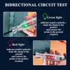 Automotive Test Light Digital LED Circuit Tester 3V-36V Car Truck DC Voltage Test Pen Spring Wire Long Probe Pen Circuit Tester