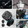 Motorcycle Tire Pressure Monitoring System Motorcycle TPMS Tire Pressure Monitoring System With 2 External Sensors LCD Display