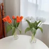 Vasos vaso de flor para estilo nórdico decoração de casa vidro desktop terrário garrafa ornamentos rústicos