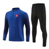 MVV Maastricht Men's Sportswearアウトドアトレーニング服大人セミジッパー通気性スウェットシャツジョギングカジュアル長袖スーツ