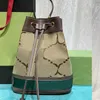 Modedesigner väska mens och kvinnor mini hinkväska 550621 stor kapacitet bärbar handväska klassisk vintage enkel axelväska