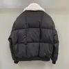 2023 Autumn/Winter New Men's Jackets Technology bawełniana kurtka Krótka futra kołnierzyka Pilot Kurtka