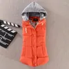 Giubbotti da donna gilet di dimensioni oversize più donna fitta inverno con cappuccio caldo autunno donna giù 6xl rimovibile femmina wa wa