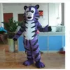 Лучшая продажа милый милый тигр животных мультфильм костюм талисмана рождественский платье Хэллоуин Тэм талисман