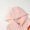 LOEWEE PINK POLO HOODIEデザイナーファッションメンズクラシックオリジナル品質の秋のセーター刺繍入り汎用性のある女性のカジュアル気質通勤