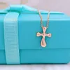 Pendant Necklaces 7A Classic Fashion Necklace Women's Elegant High Quality Choke Chain Designer Jewelry 18K Gold Plated Girl Gift AAAAA with Box