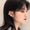 Backs Earrings Unique Little Bird Ear Clip Hummingbird For Women Elegant Girl Crystal Pendant Earring Jewelry Wedding Party Gifts