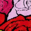 Dywany Kolorowe kwiaty róży kępki dywany groovy sztuka pluszowa obszar do salonu dziewczyna sypialnia puszysta urocza roślina róże mata do kąpieli