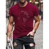 Magliette da uomo Moda di alta qualità Abbigliamento da uomo T-shirt oversize Y2k Elder Strass Designer Top manica corta Fitness Casual Street