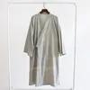 Etnische kleding man vrouw traditionele Japanse kimono home yukata pyjama slaapkleding katoen massief spa badjas nachthemd vrije tijd slijtage