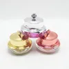 10G Crown Shape Face Cream Bottle Cosmetic Jar Package Travel Size Rose Gold Bottles Lotion Empty Pot Container Wivoc