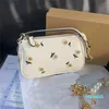 Designer-Underarm Bag femmes sacs de créateurs Classic Pearl Chain Small Square Bag Rabbit Bag