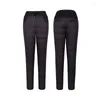 Women's Pants Winter Windproof Stretch Sweatpants Oversize 4xl Snow Skinny Down Cotton Women High Waist Ankle Ultralight Warm Leggings