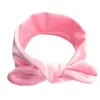 Nowe elastyczne dzieci króliczki Uszy głowę Gold Velvet Baby Holiday Hair Tie