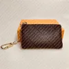 M62650 Ключевой мешочек Pochette CLES Designer Fashion Women's Men's Men's Key Card Держатель кольца кошелек карманный организатор кошелек BA279V