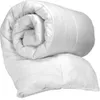 Роскошная 4 -пеночная одеяло вставка для подмолочной одежды - премиум 1800 Ультра -мягкий матовочный микрофибрь - гипоаллергенный, легкий уход, устойчивый к морщине F