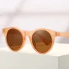 Solglasögon 2023 Små rektangulära lyxiga kvinnors retroglasögon Square Vintage Dames Sun UV400