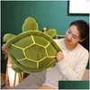 Pluszowe lalki 35/45/55 cm Piękne żółwia zabawka Kawaii Animal Dolls nadziewane miękkie morskie poduszki