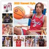 Johnell Davis FAU Owls Basketballtrikot Alijah Martin Vladislav Goldin Brenen Lorient Nicholas Boyd Vanterpool Florida Florida Atlantic Owls Trikots Custom