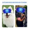 Solglasögon Pet Dog Glasses Outdoor For Dog Protection Sports Pet UV Solglasögon Justerbar rem för reseskidåkning och Antifog Pet Goggles