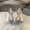 Elbise ayakkabıları kristal bowknot saten yaz bayan ayakkabıları rhinestones kadın pompalar parlayan tasarımcı ayakkabıları