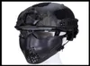 Foldbar halv ansiktsmaskmaskstil Bekväm justerbar taktisk nedre ansikte skyddande Airsoft Mask8358507