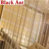 Curtain 100x200cm Gold Door Curtains Flash Shiny Tassel Line Window Drapes For Living Room Bedroom Partition Home Decor Cortinas T246#4