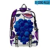 Backpack Classic Novelty Fruit Student School Bags Unisex 3D Print Oxford Waterproof Notebook Multifunction Travel Backpacks
