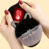 Slipper Children Girls Indoor Slippers For Home Soft Soft Sweinstone Winter Warm Fluffy Kids Coton Chaussures Cat Baby 231127