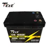 2022NEW 12V 100Ah LiFePO4 battery pack with built-in BMS system Golf cart solar system RV traction motor Camping power load free