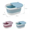 Baignoires Baignoire de bain pliable bas pour pied portable bassin de bain à pied épaissis