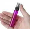 Flacon pulvérisateur en verre coloré de 10Ml, 250 pièces, atomiseur à brume Fine, parfum, Toner, démaquillant, cosmétique Portable, outil de maquillage vide