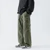 Pantalons pour hommes Streetwear Hip Hop Joggers Cargo pantalon hommes multi-poche taille élastique sarouel mâle Harajuku décontracté femme pantalons de survêtement 231124