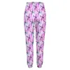 Pantaloni da donna Libellula rosa Stampa animalier carina Pantaloni da jogging moderni di grandi dimensioni Pantaloni streetwear personalizzati femminili primaverili