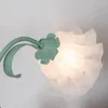 Tischlampen Mädchen Blumenlampe Retro Warm Nachttisch Schlafzimmer Mittelalterlich Französisch Dekor Geburtstagsgeschenke für Hochzeitsgeschenk Zuhause