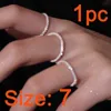 Band Rings New Trendy Silver Color Sparkling Ring For Women Simple Style Finger Rings Wedding Travel Jewelry Party Decorative Gifts AA230426