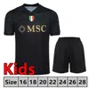 23 24 KVARATSKHELIA Napoli Soccer Jerseys Maglietta OSIMHEN INSIGNE 2023 2024 Naples Politano Di Lorenzo MAGLIA MERTENS VERDI MILIK Kit enfants Maillots de football